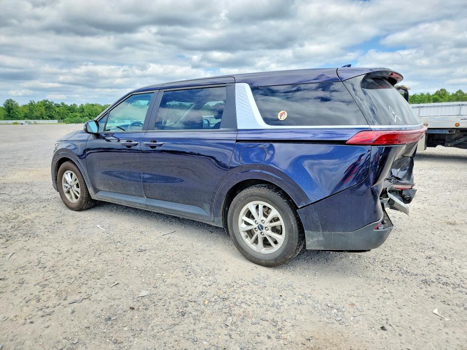 2024 Kia Carnival VIN KNDNB4H39R6425278 COPART salvage auction — REAR END, Va - Cert Of Title - Salvage, sold $7,000 on 2026-07-15 (photo 2)