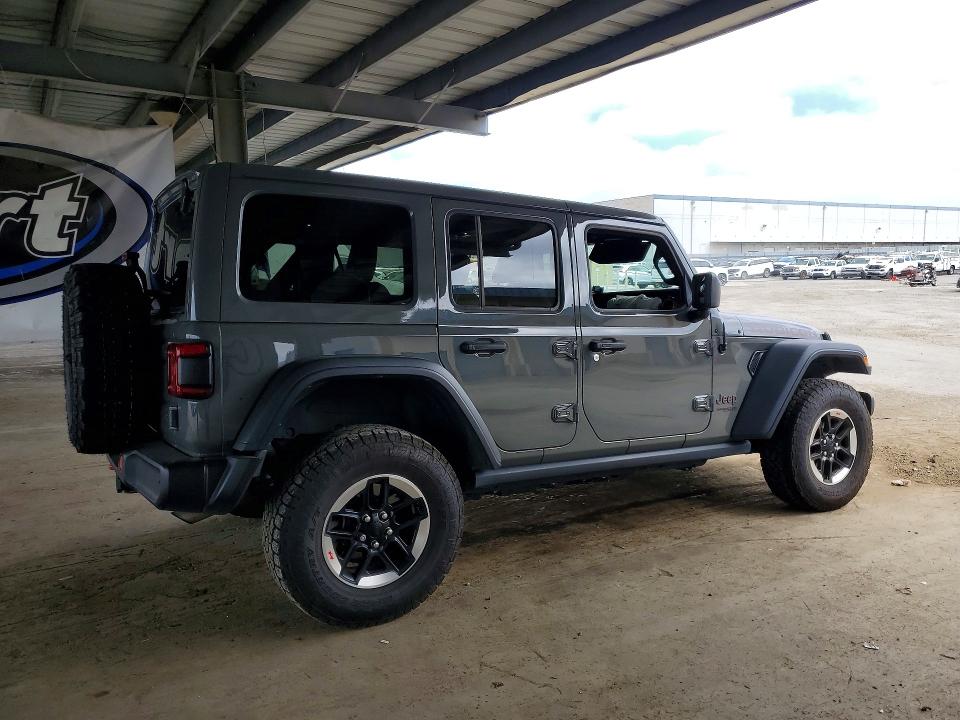 2021 Jeep Wrangler unlimited VIN 1C4HJXFNXMW522696 COPART salvage auction — FRONT END, CA - SALVAGE CERTIFICATE, sold $13,500 on 2026-07-16 (photo 3)