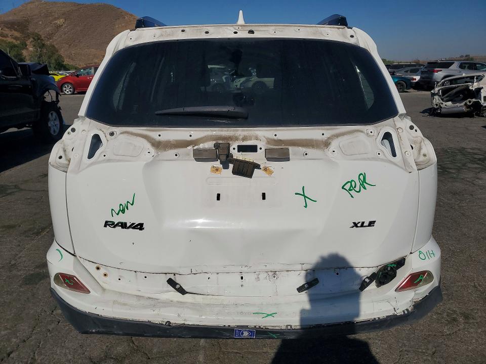 2018 Toyota VIN JTMWFREV0JJ197376 COPART salvage auction — REAR END, Ca - Salvage Certificate, sold $8,100 on 2026-07-16 (photo 6)