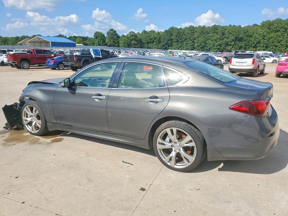 2015 Infiniti Q70 VIN JN1BY1AR3FM562547 COPART salvage auction — FRONT END, MS - CERTIFICATE OF TITLE, sold $20 on 2026-07-14 (photo 2)