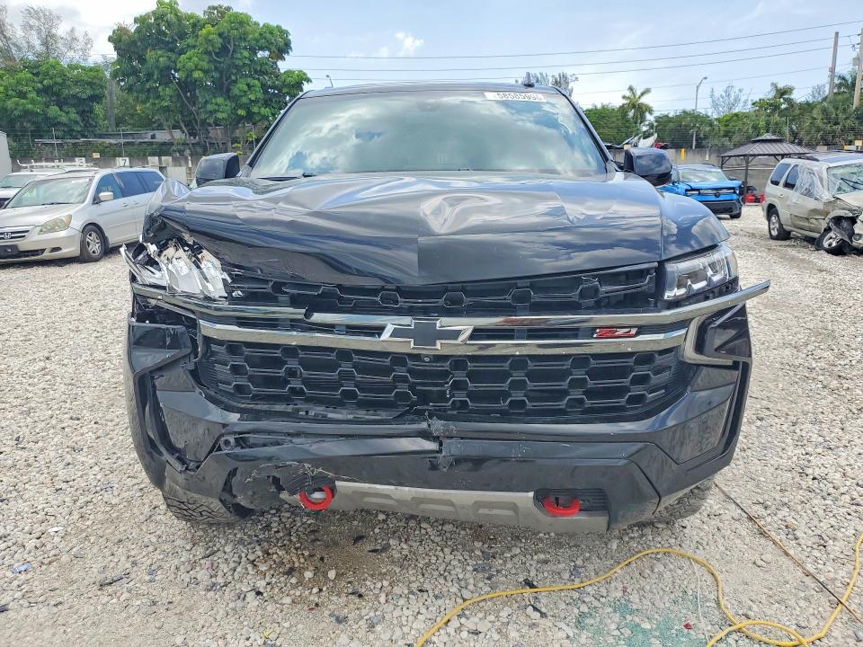 2021 Chevrolet Suburban VIN 1GNSKDKD9MR346793 COPART salvage auction — FRONT END, Salvage Title, sold $9,200 on 2026-07-28 (photo 5)
