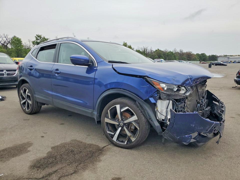 2020 Nissan Rogue VIN JN1BJ1CW8LW376929 COPART salvage auction — FRONT END, NY - MV-907A SALVAGE CERTIFICATE, sold $2,750 on 2026-07-27 (photo 4)