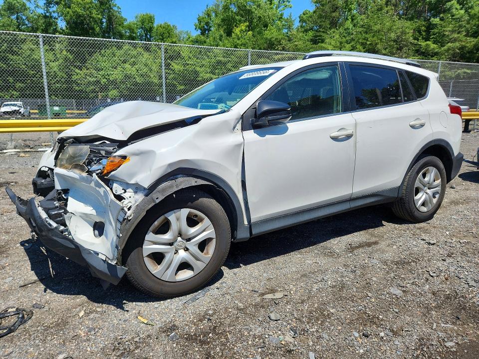 2015 Toyota VIN JTMZFREV9FD080284 COPART salvage auction — FRONT END, Md - Cert Of Salvage > 75% Damage, sold $2,700 on 2026-07-24 (photo 1)