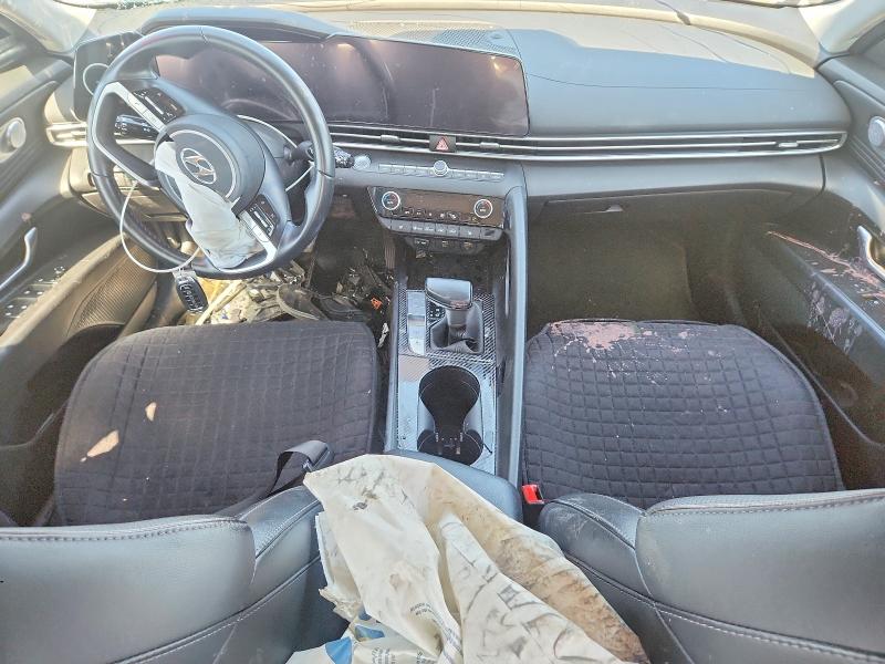 2023 Hyundai Elantra VIN KMHLP4AG6PU400879 COPART salvage auction — FRONT END, Ca - Salvage Certificate, sold $1,350 on 2026-07-31 (photo 8)
