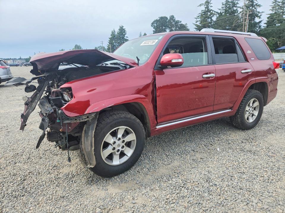 2012 Toyota VIN JTEBU5JRXC5078750 COPART salvage auction — FRONT END, Wa - Bill Of Sale, sold $3,650 on 2026-07-10 (photo 1)