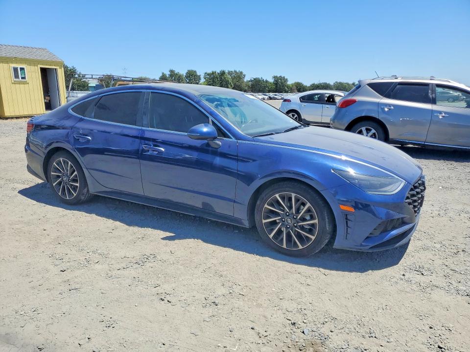 2020 Hyundai Sonata VIN 5NPEH4J20LH041712 COPART salvage auction — SIDE, Ca - Salvage Certificate, sold $4,250 on 2026-07-28 (photo 4)