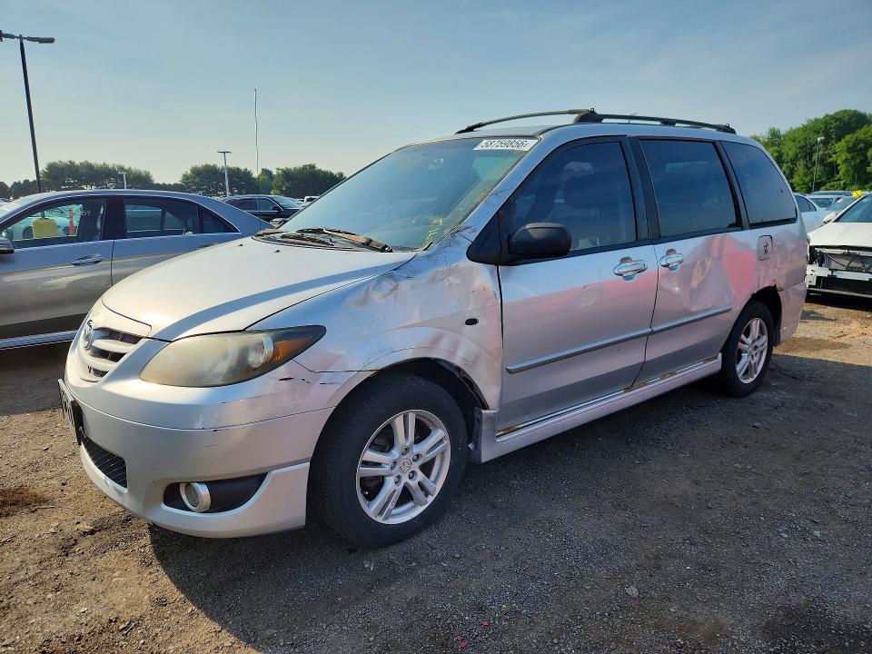 2004 Mazda Mpv VIN JM3LW28J940513474 COPART salvage auction — FRONT END, Ct - Cert Of Title-Salvage, sold $450 on 2026-07-09 (photo 1)