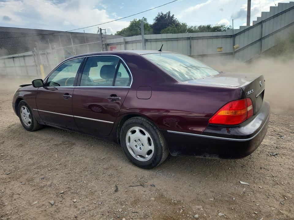 2001 Lexus Ls 430 VIN JTHBN30F810019556 COPART salvage auction — FRONT END, Mi - Certificate Of Title, sold $250 on 2026-07-29 (photo 2)
