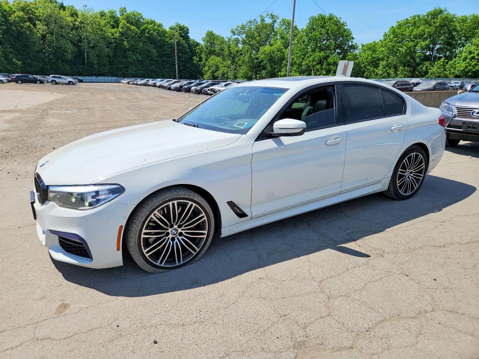 2020 BMW 5er VIN WBAJS3C08LCE05666 COPART salvage auction — REAR END, Ny - Mv-907A Salvage Certificate, sold $18,000 on 2026-08-04 (photo 1)