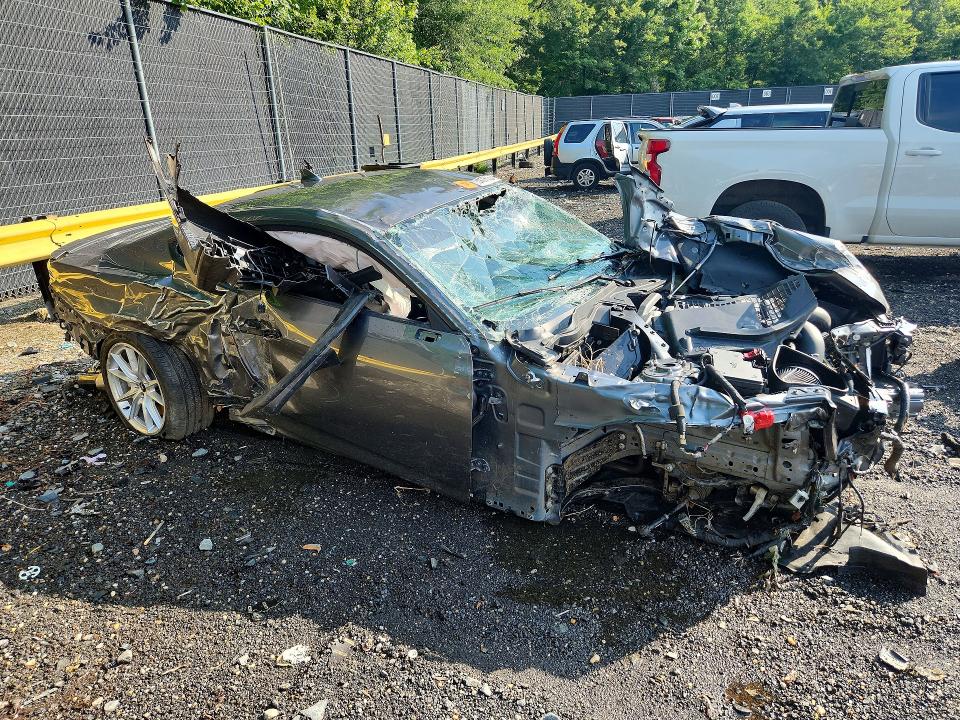 2024 Ford Mustang VIN 1FA6P8CF1R5428198 COPART salvage auction — ALL OVER, Md - Cert Of Salvage > 75% Damage, sold $3,800 on 2026-07-02 (photo 4)
