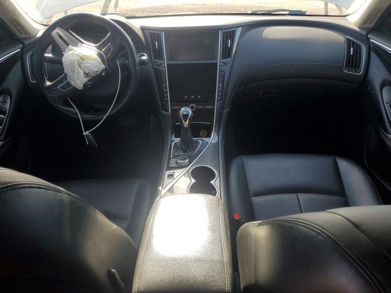 2018 Infiniti Q50 VIN JN1CV7AP0JM241444 COPART salvage auction — FRONT END, Fl - Cert Of Title Slvg Rebuildable, sold $425 on 2026-07-15 (photo 8)