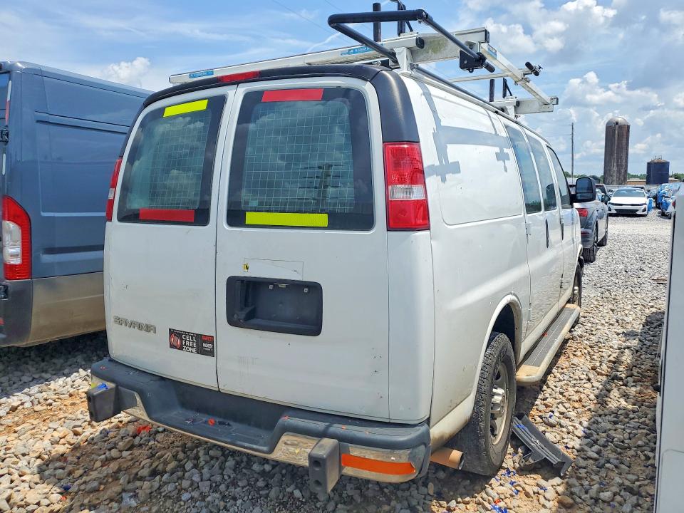 2020 Gmc Savana VIN 1GTW7AFG9L1232983 COPART salvage auction — NORMAL WEAR, Al - Certificate Of Title, sold $8,300 on 2026-07-06 (photo 3)