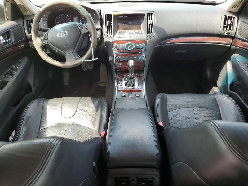 2011 Infiniti G VIN JN1CV6AR2BM408206 COPART salvage auction — FRONT END, OK - CERT OF TITLE-SALVAGE, sold $1,150 on 2026-07-30 (photo 8)