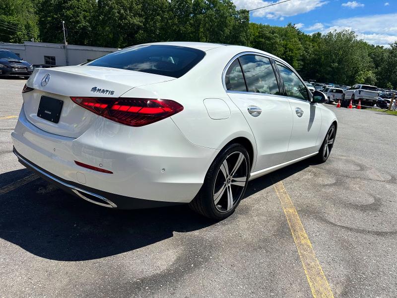 2025 Mercedes-benz C-klasse VIN W1KAF4HB5SR283368 COPART salvage auction — REAR END, Fl - Certificate Of Title, sold $33,500 on 2026-07-29 (photo 3)