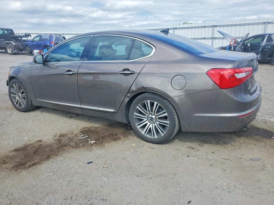 2015 Kia VIN KNALN4D75F5168254 COPART salvage auction — FRONT END, Va - Cert Of Title - Salvage, sold $1,750 on 2026-07-08 (photo 2)