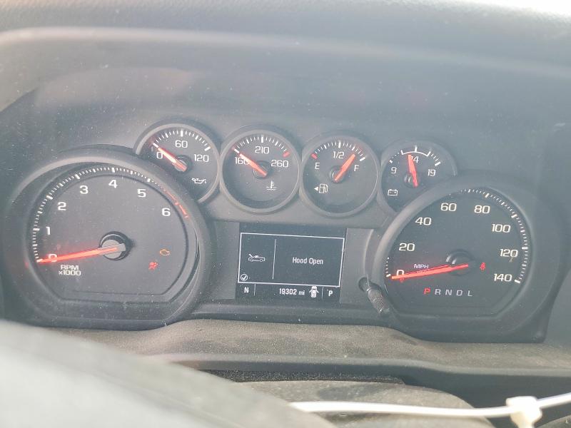 2025 Chevrolet Silverado VIN 1GC0ALE79SF195407 COPART salvage auction — FRONT END, Sc - Cert Of Title-Salvage, sold $7,200 on 2026-07-29 (photo 9)