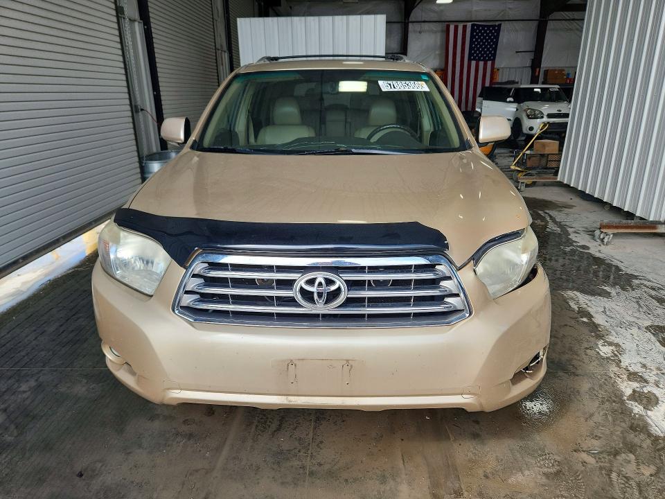 2010 Toyota Highlander VIN 5TDDK3EHXAS015650 COPART salvage auction — FRONT END, Wv - Certificate Of Title, sold $175 on 2026-07-30 (photo 5)