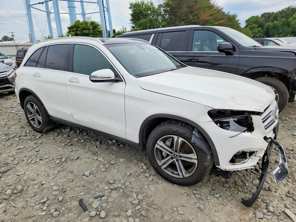 2019 Mercedes-benz Glc VIN WDC0G4KB7K1005642 COPART salvage auction — FRONT END, ID - SALVAGE CERTIFICATE OF TITLE, sold $9,300 on 2026-07-29 (photo 4)