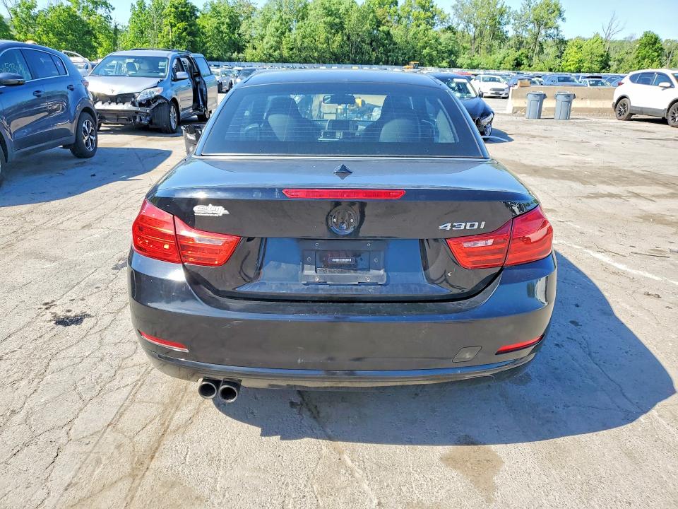 2017 BMW 4 series VIN WBA4U7C53H5H19344 COPART salvage auction — WATER/FLOOD, NY - MV907A-FLOOD SALVAGE, sold $2,350 on 2026-07-09 (photo 6)
