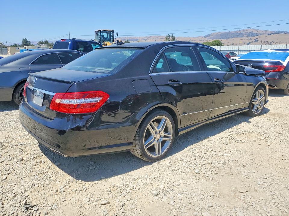 2011 Mercedes-benz E-class VIN WDDHF5GBXBA264609 COPART salvage auction — FRONT END, Ca - Salvage Certificate, sold $525 on 2026-07-07 (photo 3)