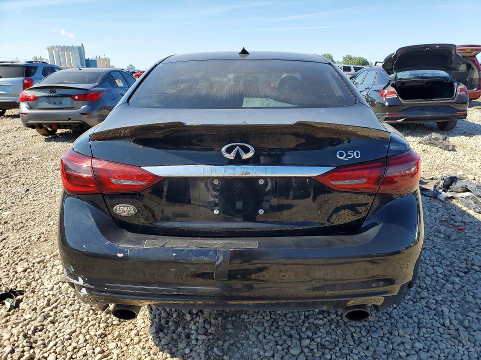 2018 Infiniti VIN JN1EV7AP2JM357012 COPART salvage auction — FRONT END, IL - SALVAGE CERTIFICATE, sold $2,750 on 2026-07-24 (photo 6)