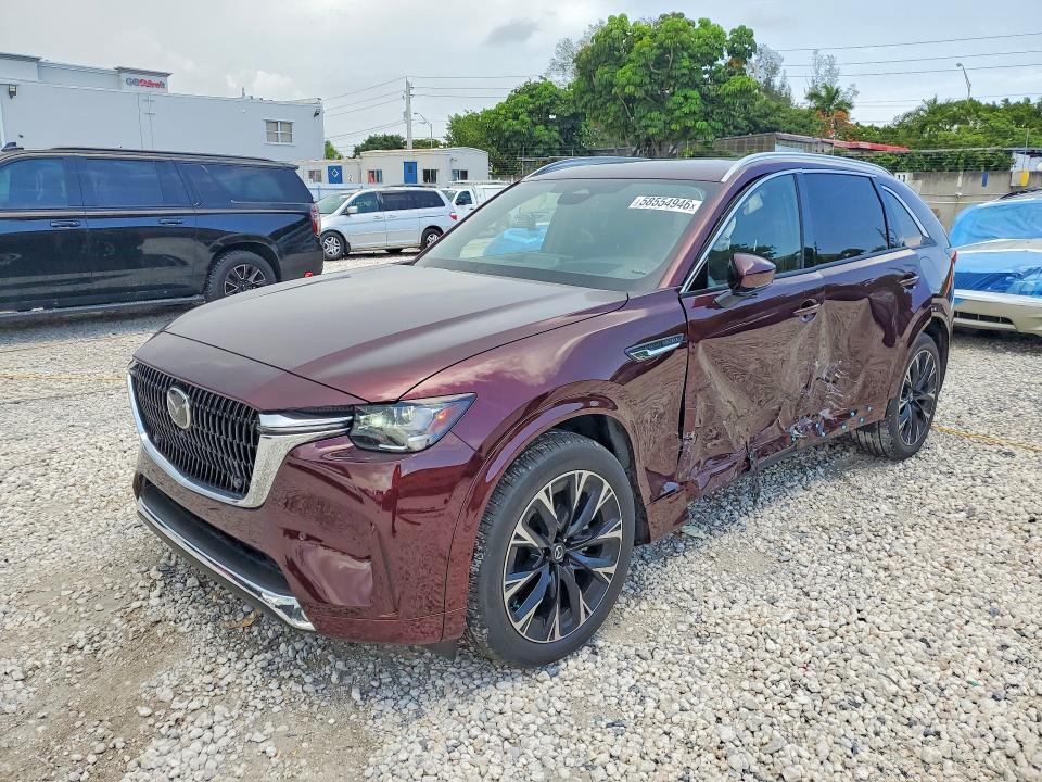 2026 Mazda Cx-90 VIN JM3KKEHC6T1374147 — COPART salvage auction photo