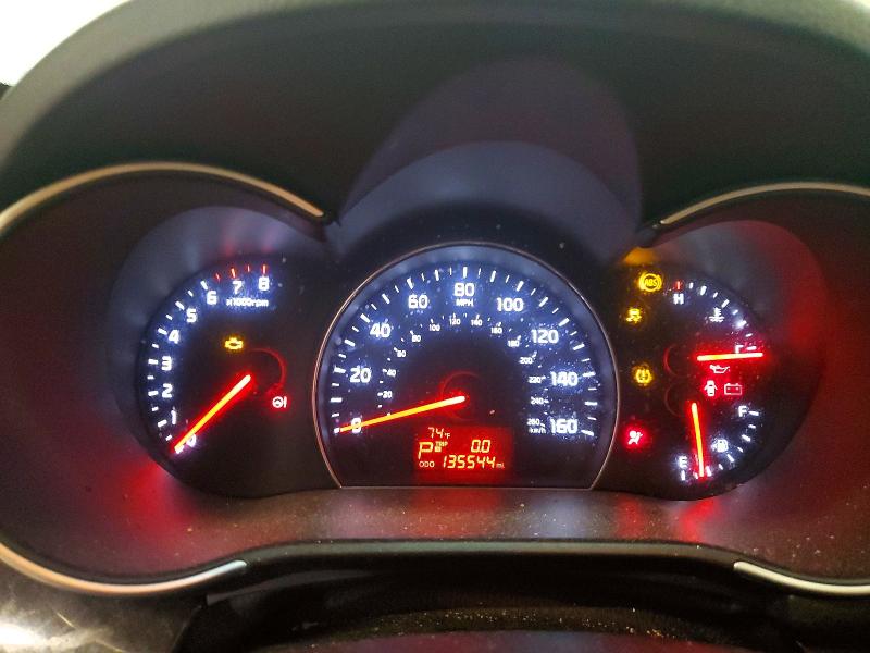 2015 Kia Sorento VIN 5XYKT3A63FG579296 COPART salvage auction — FRONT END, Wv - Certificate Of Title, sold $450 on 2026-07-07 (photo 9)