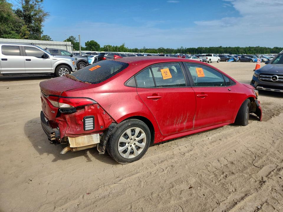2020 Toyota Corolla VIN 5YFEPRAE1LP126023 COPART salvage auction — FRONT END, Fl - Certificate Of Title, sold $3,950 on 2026-07-09 (photo 3)
