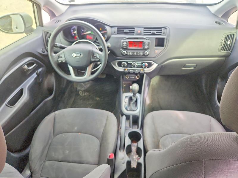 2013 Kia Rio VIN KNADM4A35D6281315 COPART salvage auction — SIDE, Tx - Salvage Vehicle Title, sold $1,200 on 2026-07-08 (photo 8)