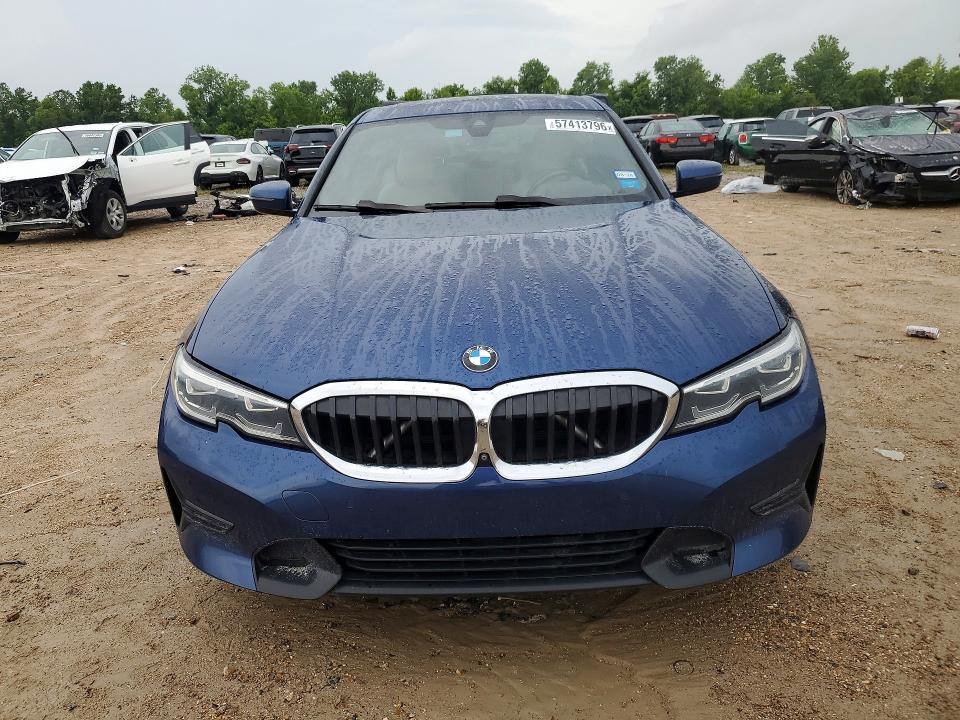 2021 BMW 3er VIN 3MW5R1J06M8C18369 COPART salvage auction — REAR END, Tx - Salvage Vehicle Title, sold $13,000 on 2026-07-28 (photo 5)