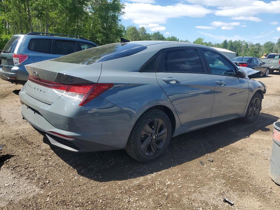 2021 Hyundai Elantra VIN KMHLM4AG6MU133070 COPART salvage auction — FRONT END, On - Permit Salvage, sold $3,050 on 2026-07-16 (photo 3)