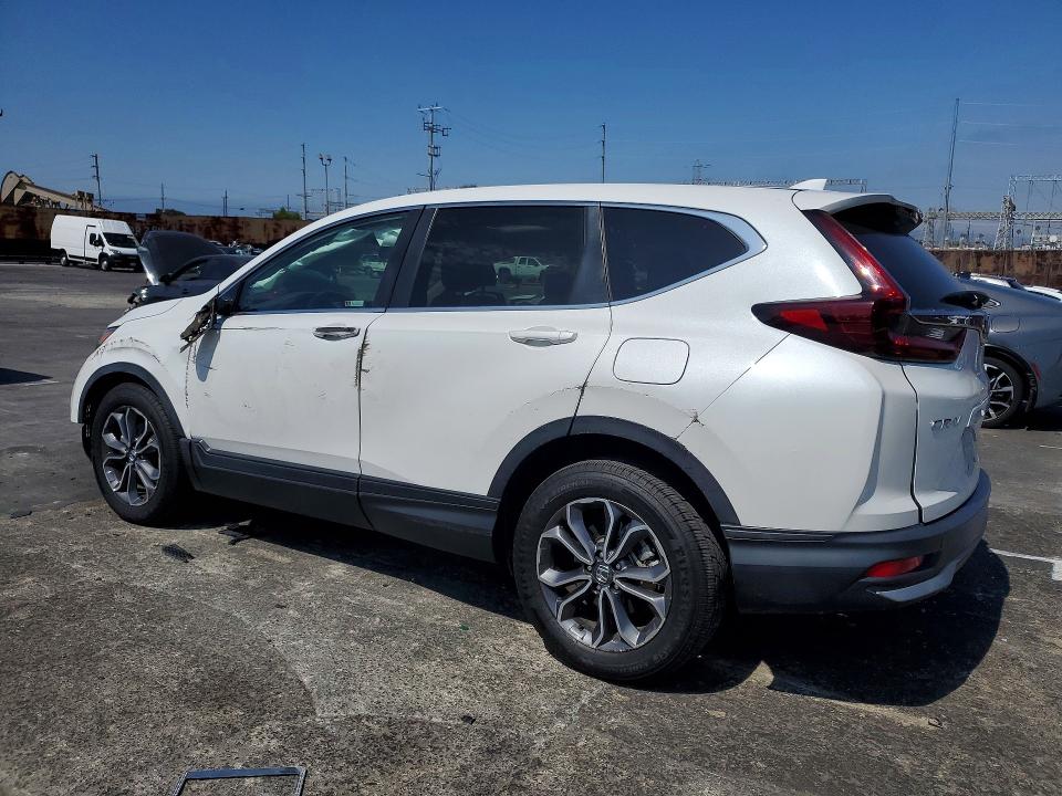 2021 Honda Cr-v VIN 2HKRW1H56MH416266 COPART salvage auction — FRONT END, Ca - Salvage Certificate, sold $10,000 on 2026-07-31 (photo 2)