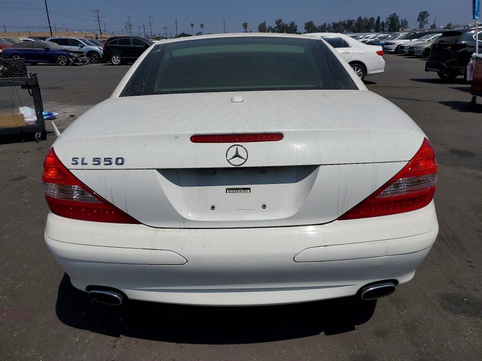 2008 Mercedes-benz Sl-class VIN WDBSK71F08F140068 COPART salvage auction — FRONT END, CA - SALVAGE CERTIFICATE, sold $3,050 on 2026-07-29 (photo 6)
