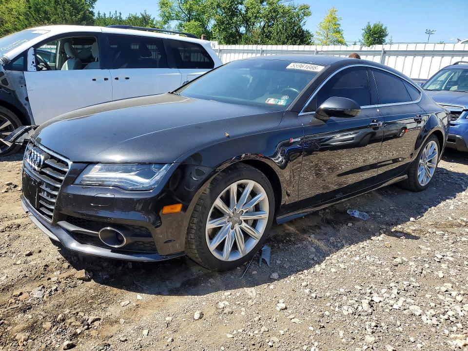 2014 Audi A7 VIN WAU2GAFC5EN112702 COPART salvage auction — FRONT END, PA - CERTIFICATE OF SALVAGE, sold $3,050 on 2026-07-20 (photo 1)