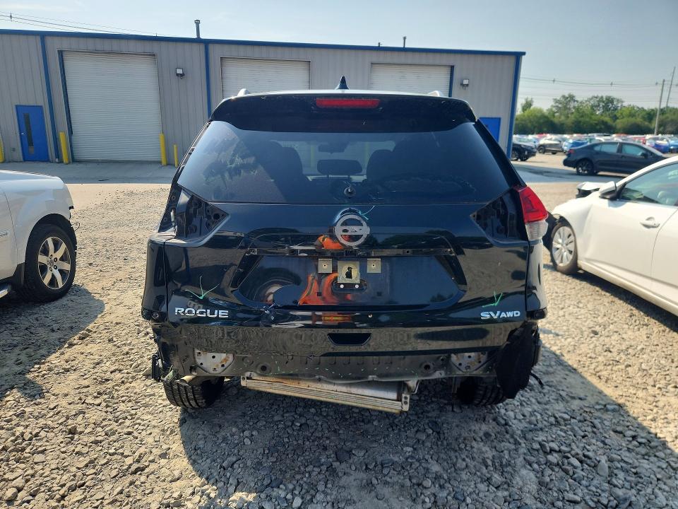 2020 Nissan Rogue VIN JN8AT2MV5LW116779 COPART salvage auction — REAR END, Ma - Cert Of Title-Salvage, sold $3,550 on 2026-07-10 (photo 6)