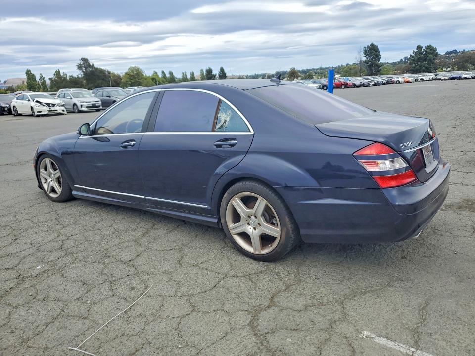 2007 Mercedes-benz S class VIN WDDNG71X87A112030 COPART salvage auction — VANDALISM, Ca - Salvage Certificate, sold $950 on 2026-07-06 (photo 2)