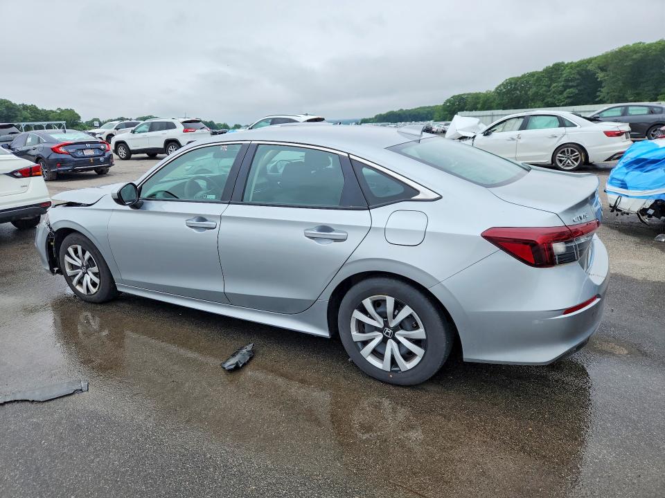 2025 Honda Civic VIN 2HGFE2F26SH604491 COPART salvage auction — FRONT END, NH - CERTIFICATE OF TITLE, sold $14,900 on 2026-07-06 (photo 2)