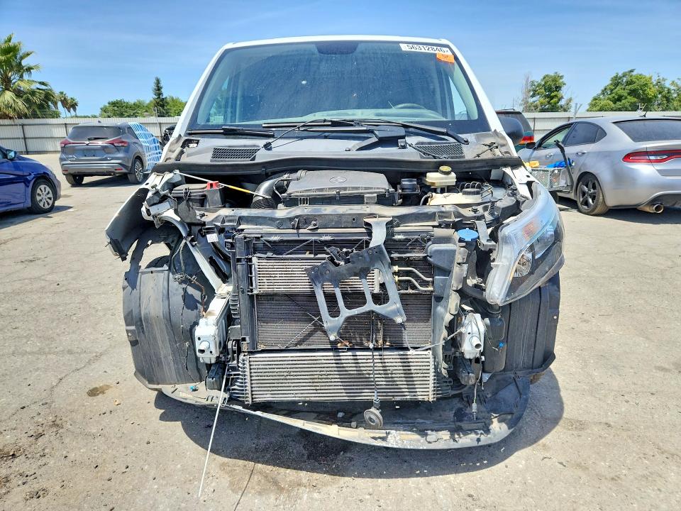 2018 Mercedes-benz Metris VIN WD3PG2EAXJ3456539 COPART salvage auction — FRONT END, Ca - Salvage Certificate, sold $4,200 on 2026-07-10 (photo 5)