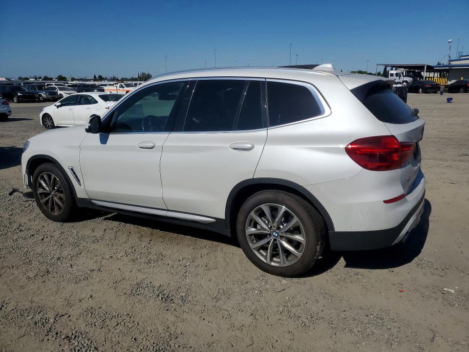 2019 BMW X3 VIN 5UXTR7C55KLF37727 COPART salvage auction — FRONT END, Ca - Certificate Of Title, sold $9,800 on 2026-07-21 (photo 2)