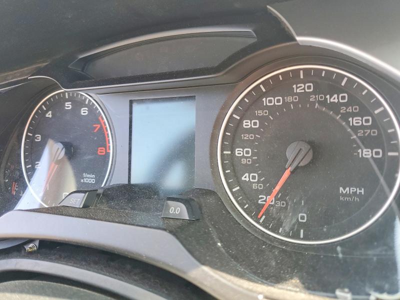 2011 Audi A4 VIN WAUAFAFL2BN056101 COPART salvage auction — FRONT END, CA - SALVAGE CERTIFICATE, sold $325 on 2026-07-10 (photo 9)