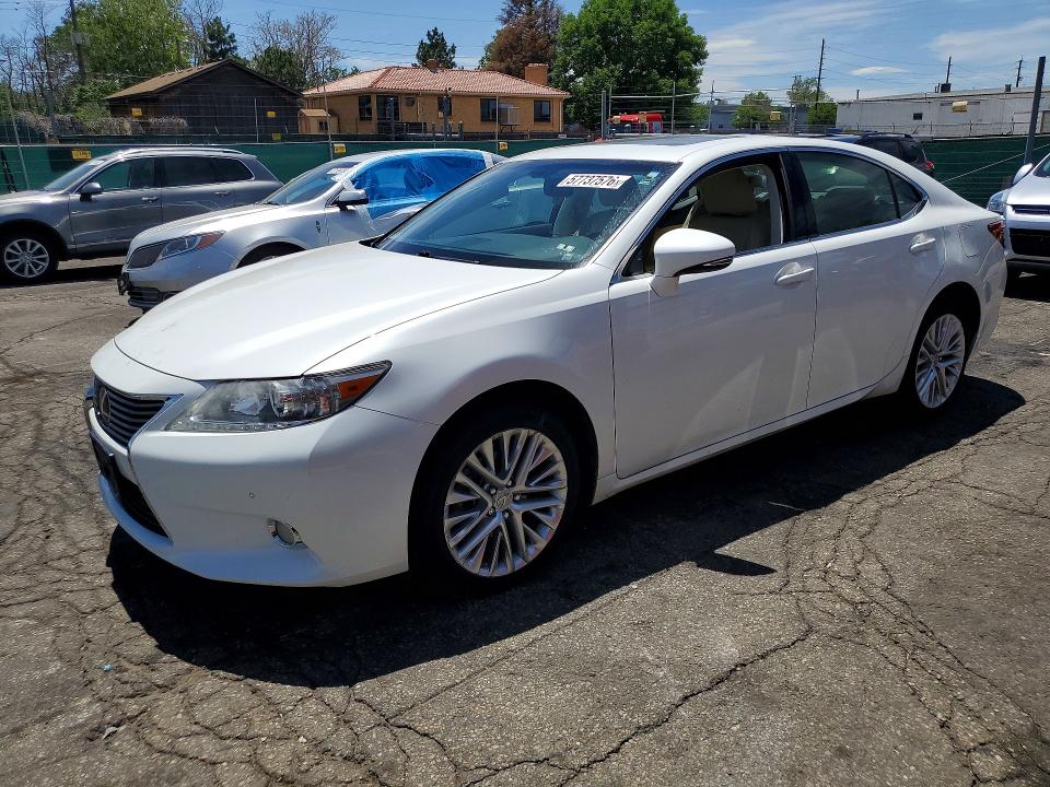 2013 Lexus ES VIN JTHBK1GG5D2059825 COPART salvage auction — SIDE, Co - Public - Salvage Title, sold $5,100 on 2026-07-07 (photo 1)