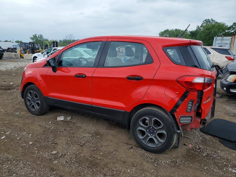 2018 Ford Ecosport VIN MAJ3P1REXJC206137 COPART salvage auction — REAR END, Il - Salvage Certificate, sold $2,000 on 2026-07-10 (photo 2)