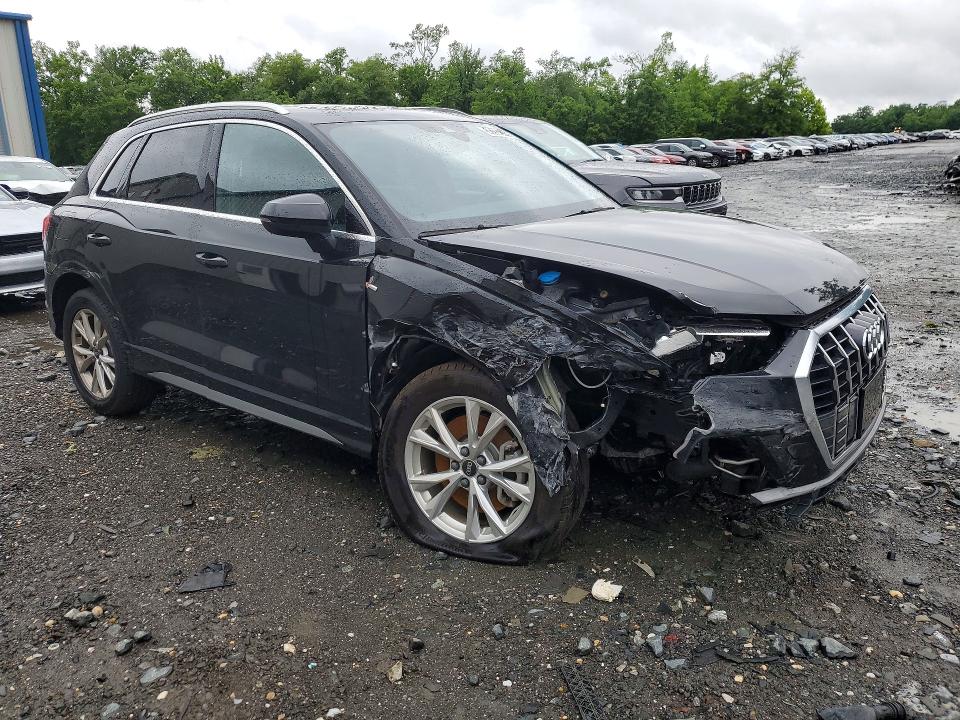 2025 Audi Q3 VIN WA1DECF30S1048000 COPART salvage auction — FRONT END, MD - CERTIFICATE OF TITLE, sold $13,200 on 2026-07-27 (photo 4)