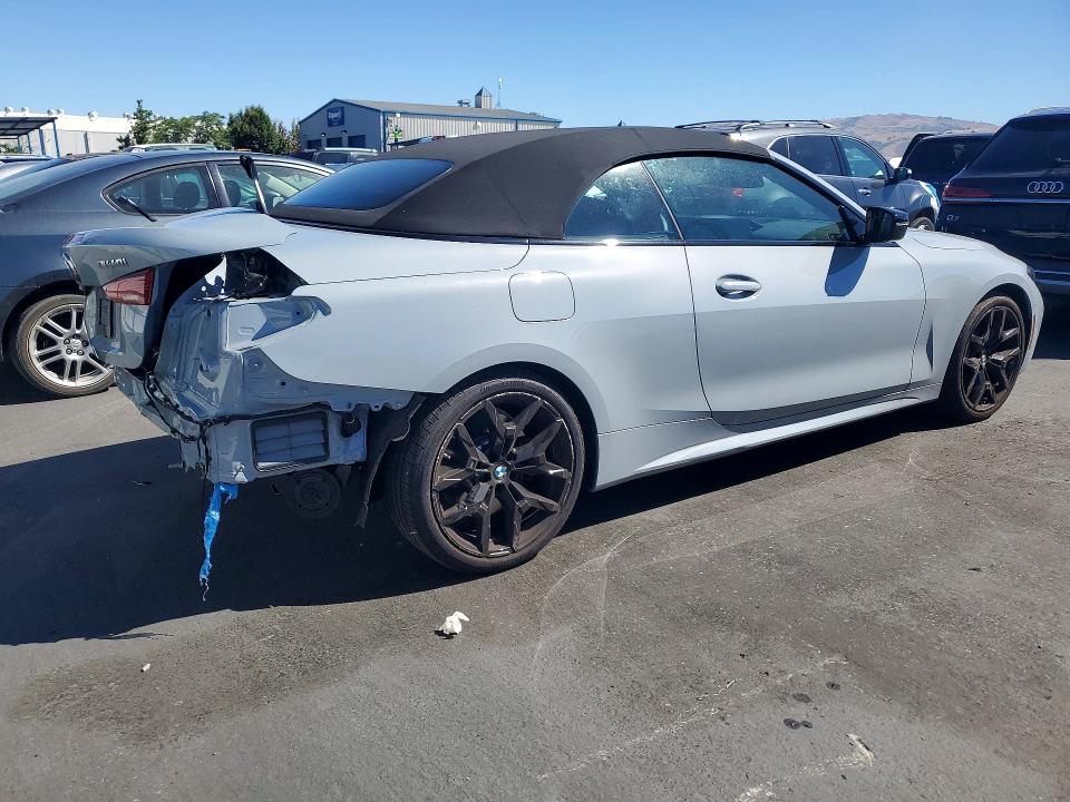 2026 BMW M440i VIN WBA63DB0XTCW33210 COPART salvage auction — REAR END, CA - SALVAGE CERTIFICATE, sold $30,000 on 2026-07-14 (photo 3)