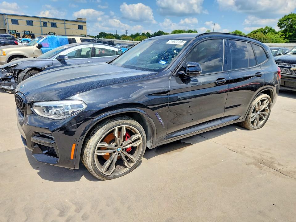 2021 BMW X3 VIN 5UXTY9C01M9F21561 COPART salvage auction — FRONT END, Tx - Certificate Of Title (P), sold $16,500 on 2026-07-30 (photo 1)