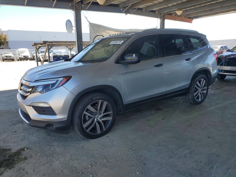2016 Honda Pilot VIN 5FNYF6H0XGB114253 COPART salvage auction — WATER/FLOOD, Ca - Salvage Certificate, sold $4,600 on 2026-07-09 (photo 1)