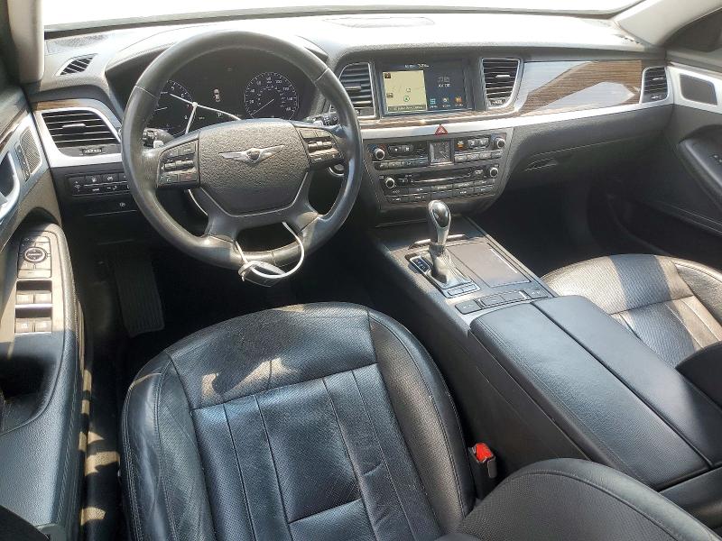 2017 Genesis VIN KMHGN4JEXHU176281 COPART salvage auction — REAR END, Ga - Cert Of Title-Salvage, sold $1,000 on 2026-07-08 (photo 8)