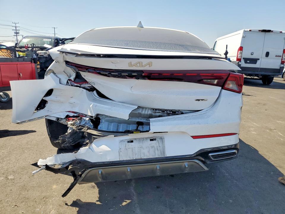 2024 Kia K5 VIN 5XXG64J2XRG244352 COPART salvage auction — REAR END, Ca - Salvage Certificate, sold $3,200 on 2026-07-20 (photo 6)