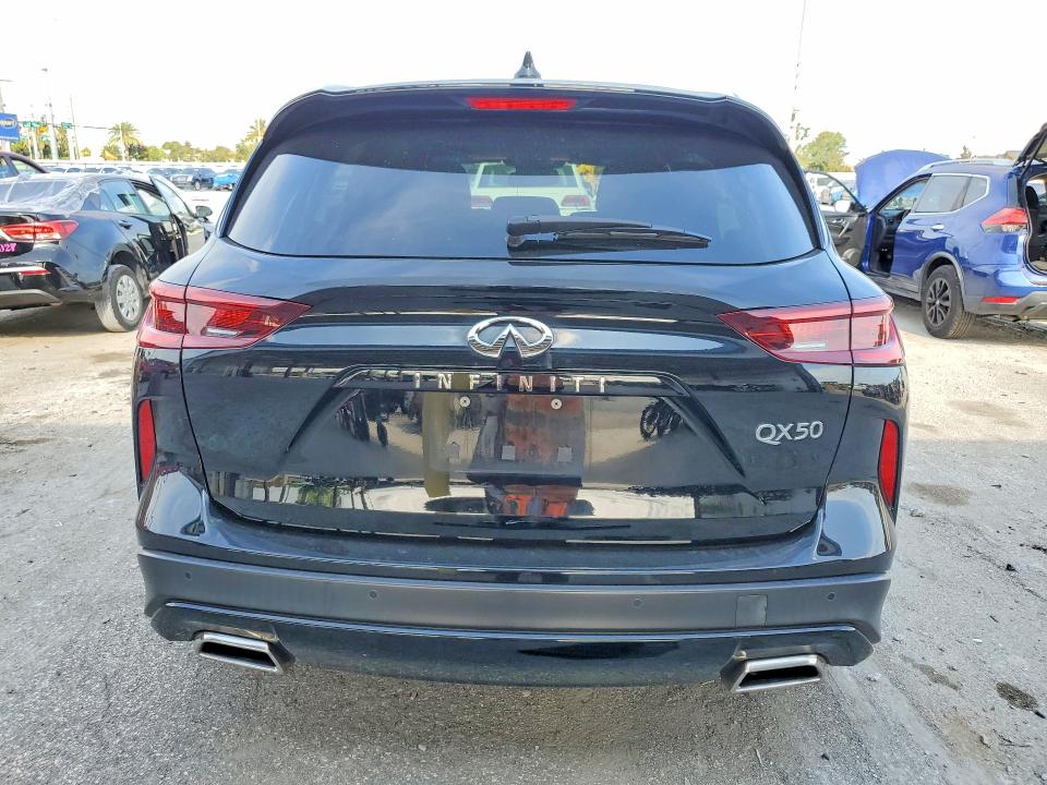 2022 Infiniti Qx50 VIN 3PCAJ5BAXNF114293 COPART salvage auction — SIDE, Fl - Certificate Of Destruction, sold $4,550 on 2026-07-10 (photo 6)