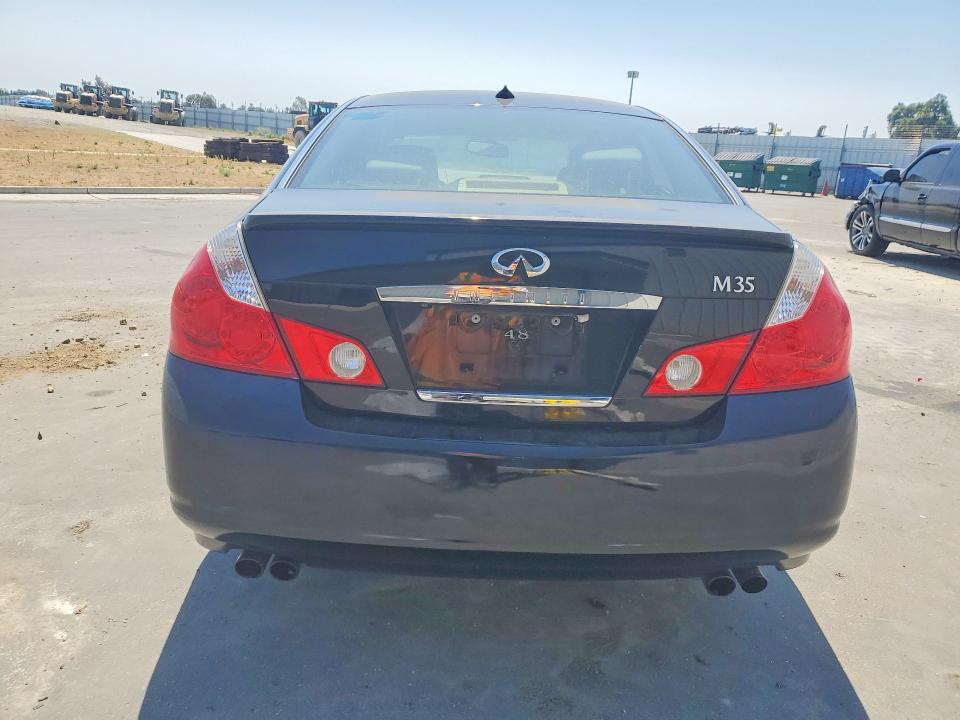 2006 Infiniti M35 VIN JNKAY01E86M105697 COPART salvage auction — FRONT END, Ca - Salvage Certificate, sold $400 on 2026-07-16 (photo 6)